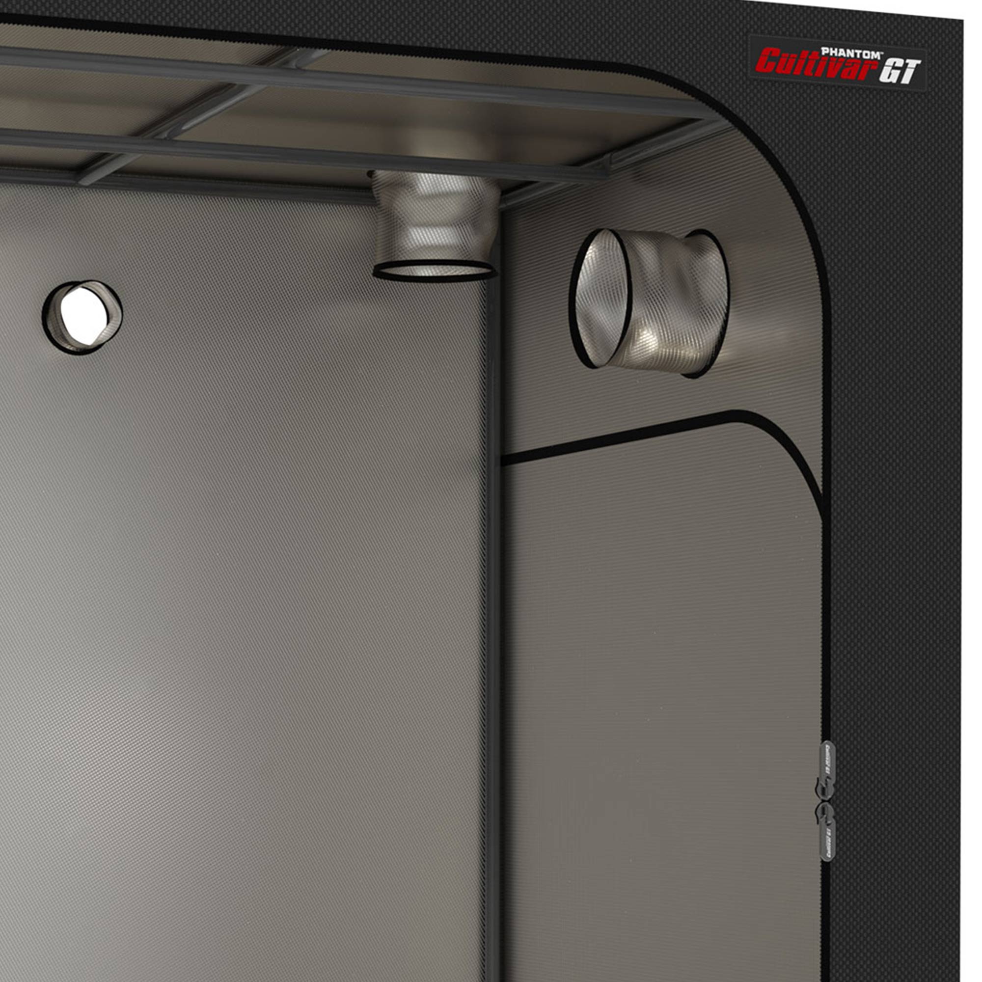 PHANTOM Cultivar GT55 5 x 5’ All Steel Grow Tent w/ 200 Pound Capacity (2 Pack) - VMInnovations