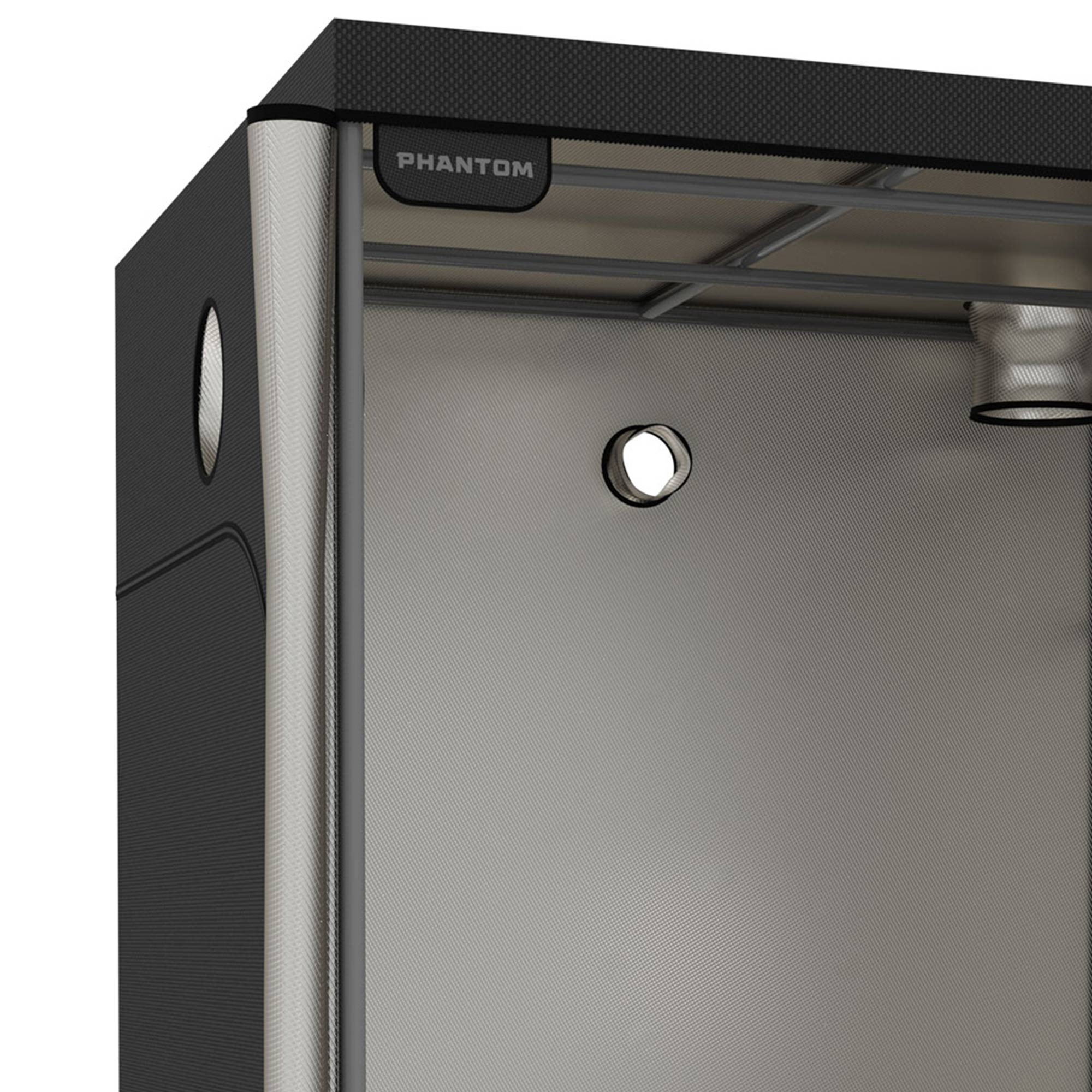 PHANTOM Cultivar GT55 5 x 5’ All Steel Grow Tent w/ 200 Pound Capacity (2 Pack) - VMInnovations