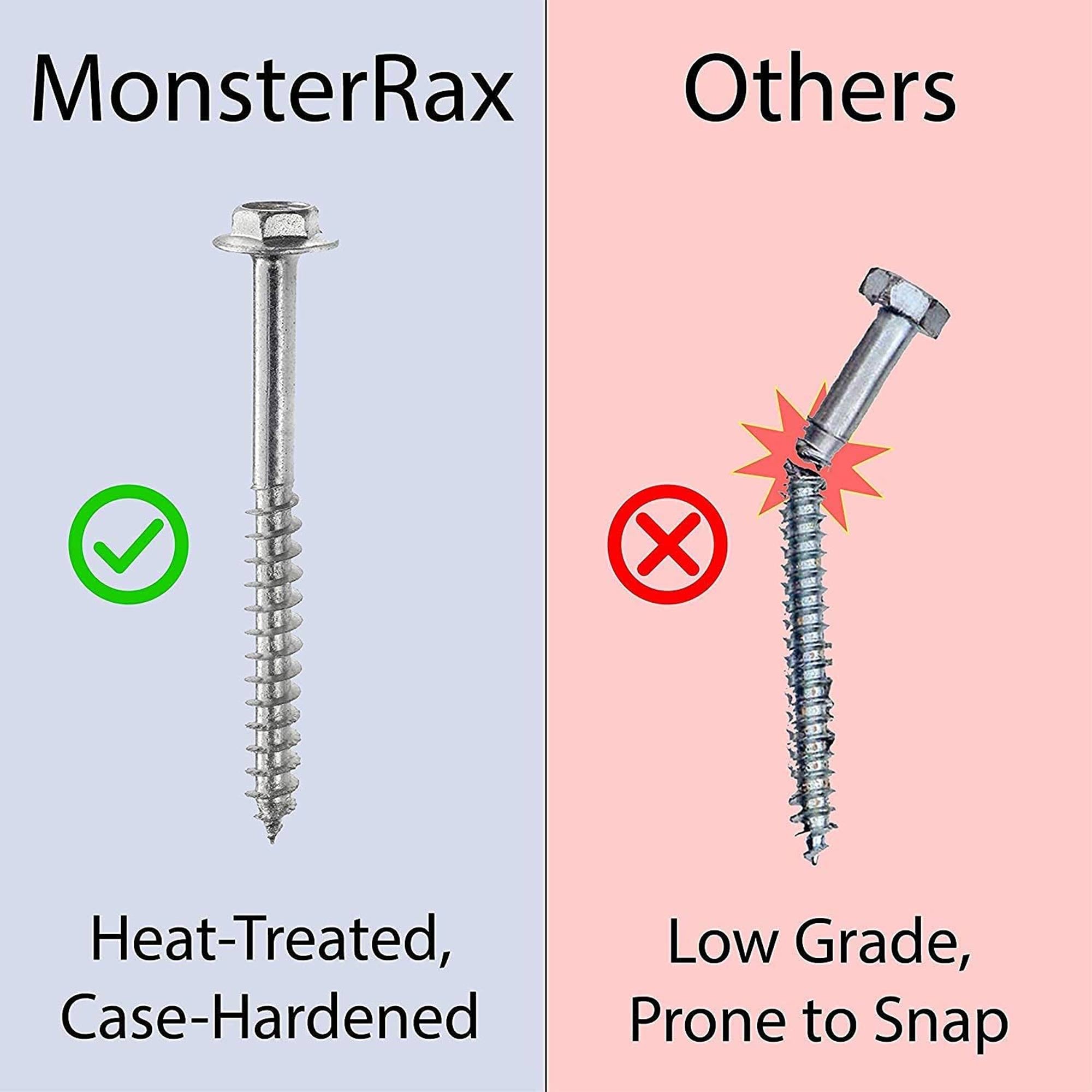 MonsterRax 4'x8' Overhead Storage Rack Up to 500 lbs, Hammertone (Open Box) - VMInnovations