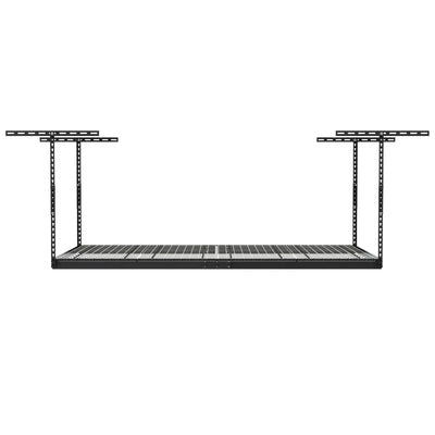 MonsterRax 4'x8' Overhead Garage Storage Rack Holds Up to 500 Pounds, Hammertone - VMInnovations