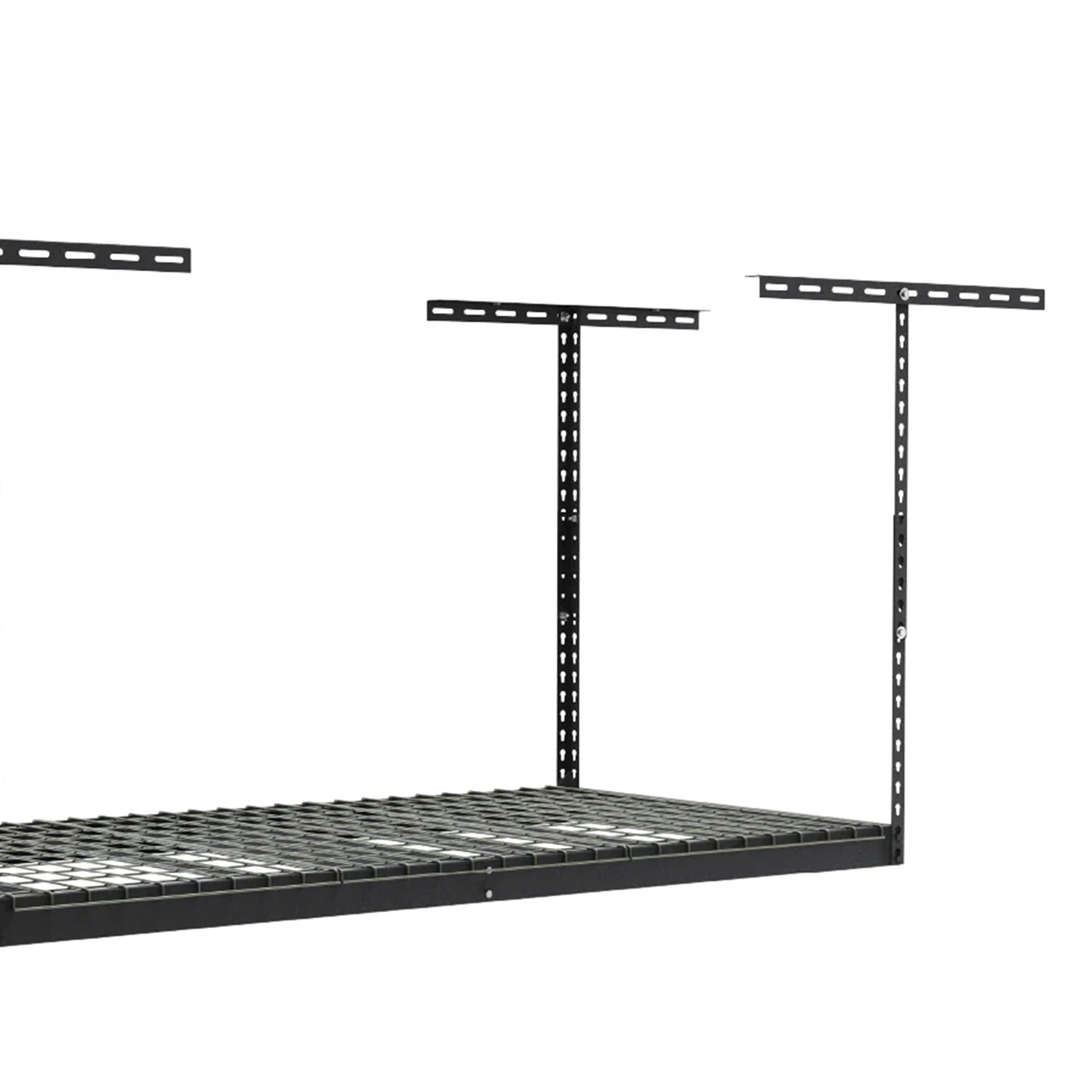 MonsterRax 2'x8' Overhead Garage Storage Rack Holds Up to 350 Pounds, Hammertone - VMInnovations