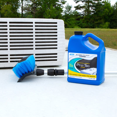 Camco Pro-Tec Professional Strength RV Hard/TPO Roof Cleaner Formula, 32 oz. Jug - VMInnovations