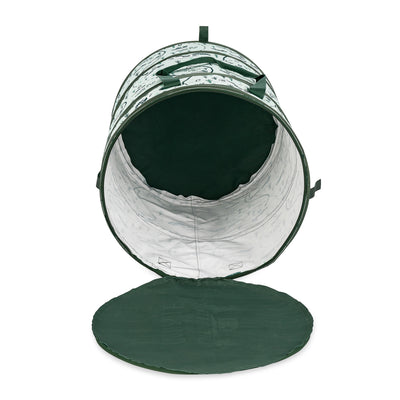 Camco Pop Up Utility Container w/Liner and Zipper Close, Map Design (Open Box) - VMInnovations