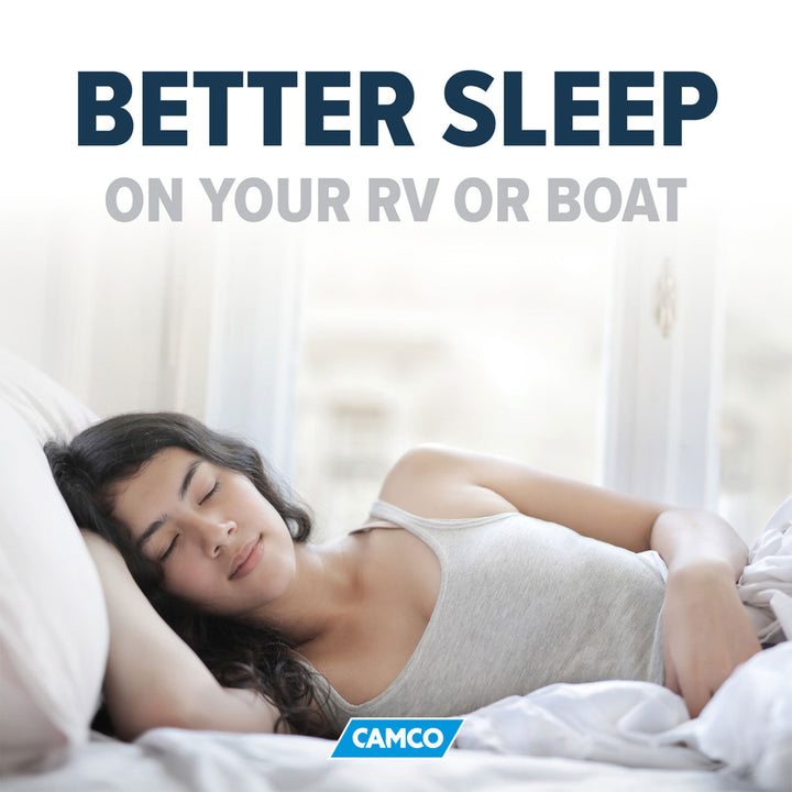 Camco RV Marine 100pc Screw Mounted Bed Spring Kit Covering 25 Square Feet(Used)