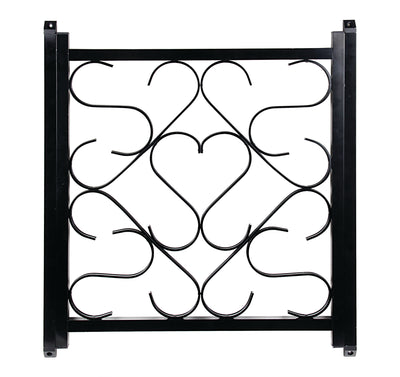 Camco RV/Camper Deluxe Screen Door Grille, Black (Open Box) - VMInnovations
