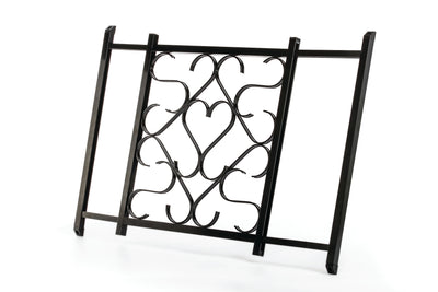 Camco RV/Camper Deluxe Screen Door Grille, Black (Open Box) - VMInnovations