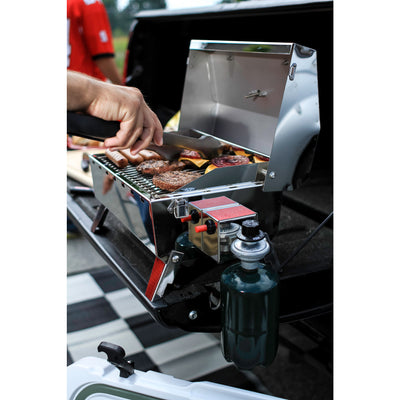 Camco  Grill-Stow N Go 125 Portable Propane Grill w/Temperature Gauge (Open Box)