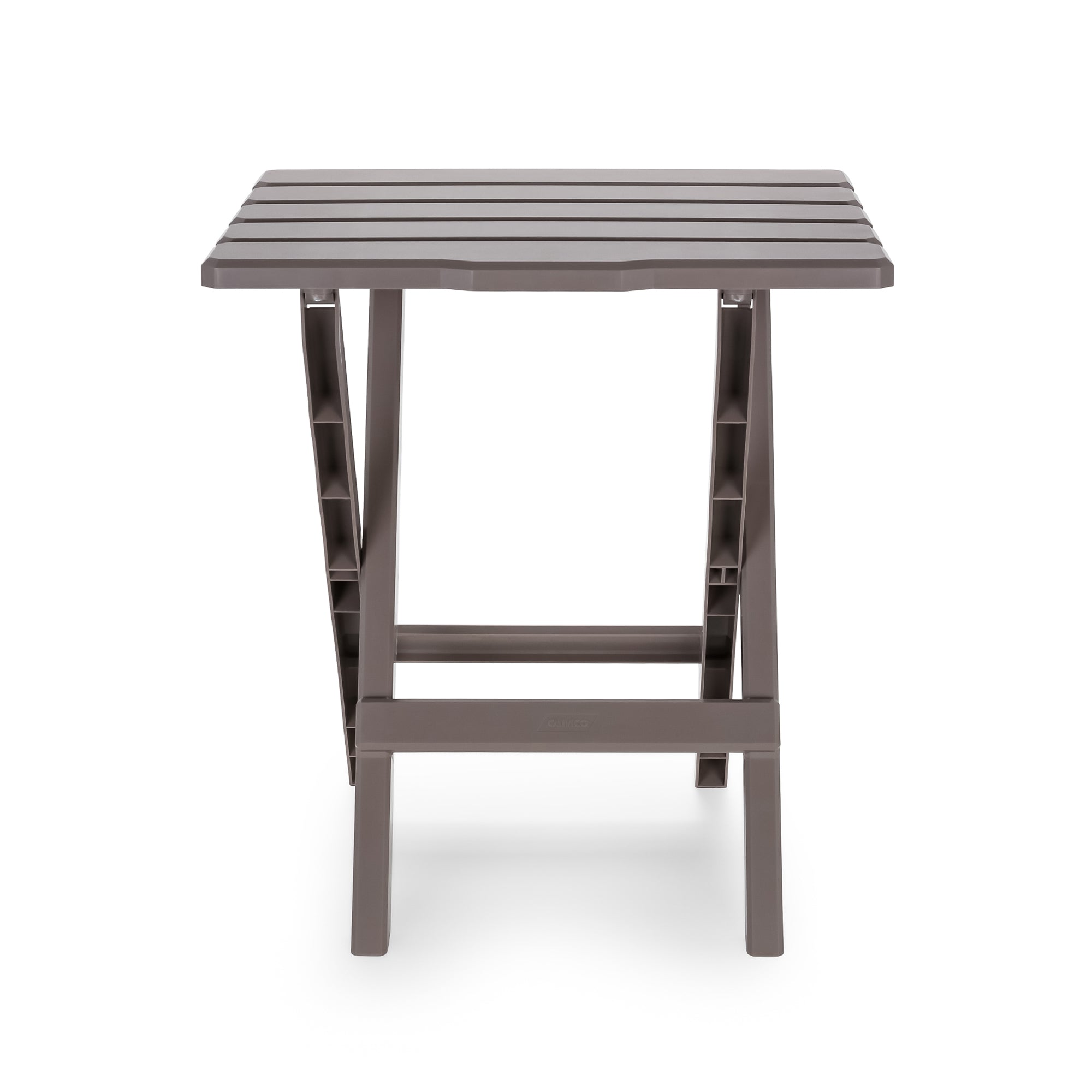 Camco Adirondack Style Folding Plastic Large Table for Indoor or Outdoor Use - VMInnovations