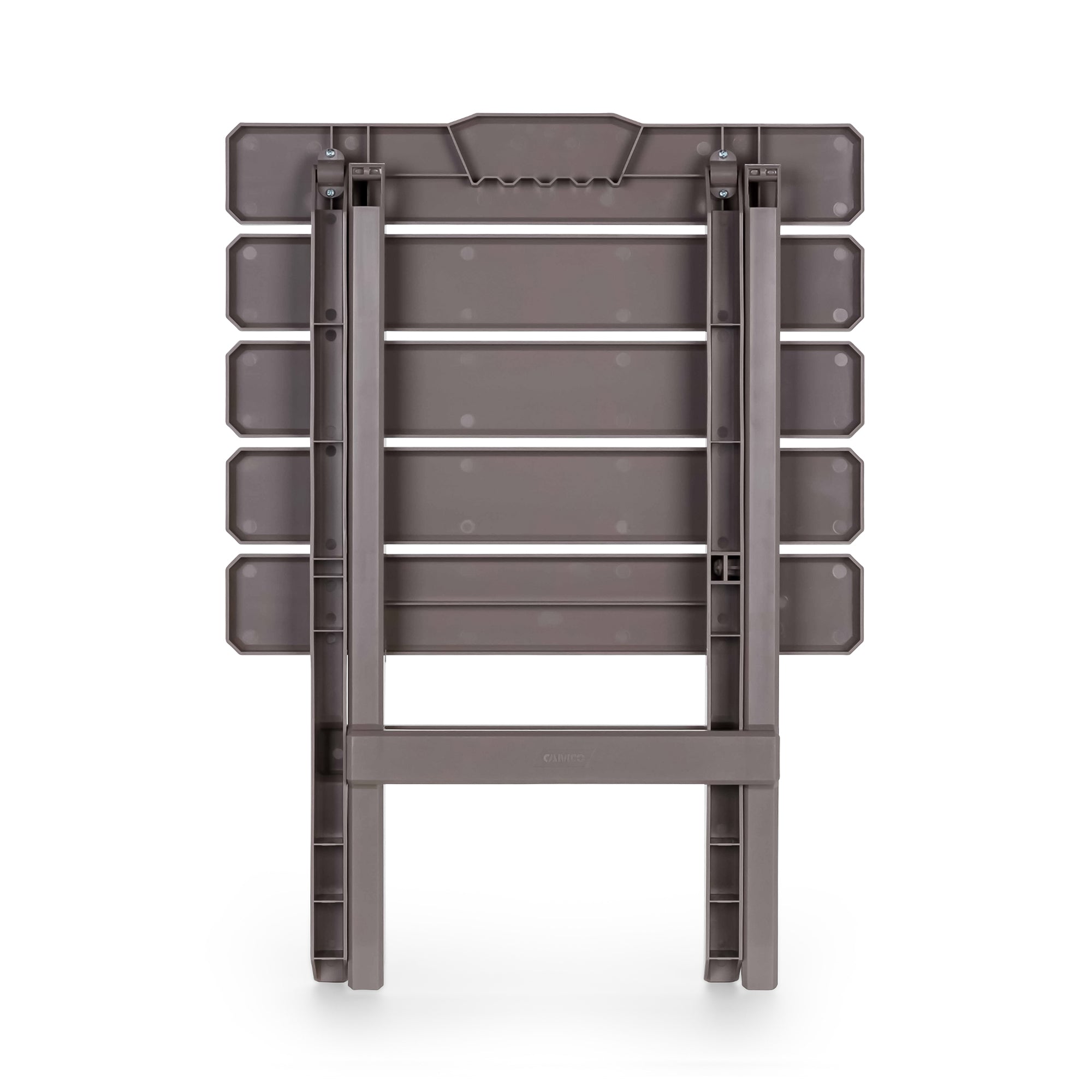 Camco Adirondack Style Folding Plastic Large Table for Indoor or Outdoor Use - VMInnovations