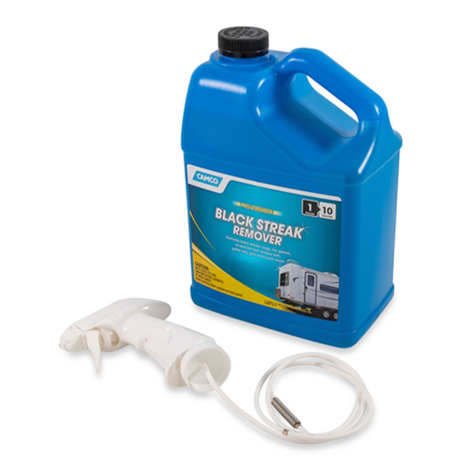 Camco 1 Gallon Pro Strength Black Streak Remover Formula with Sprayer and Nozzle - VMInnovations