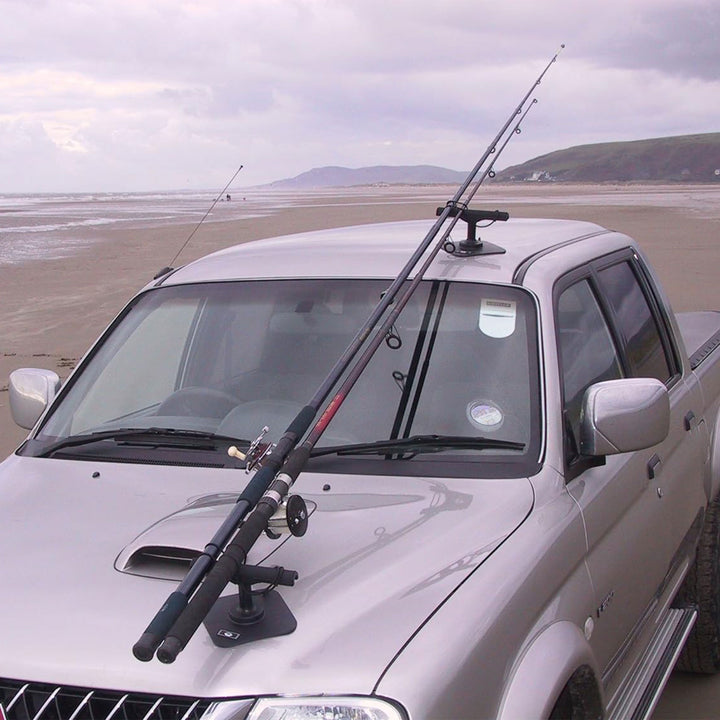 Vac Rac Short Haul Magnetic Rod Rack Holds Up To 4 Rods & Reels (Open Box)