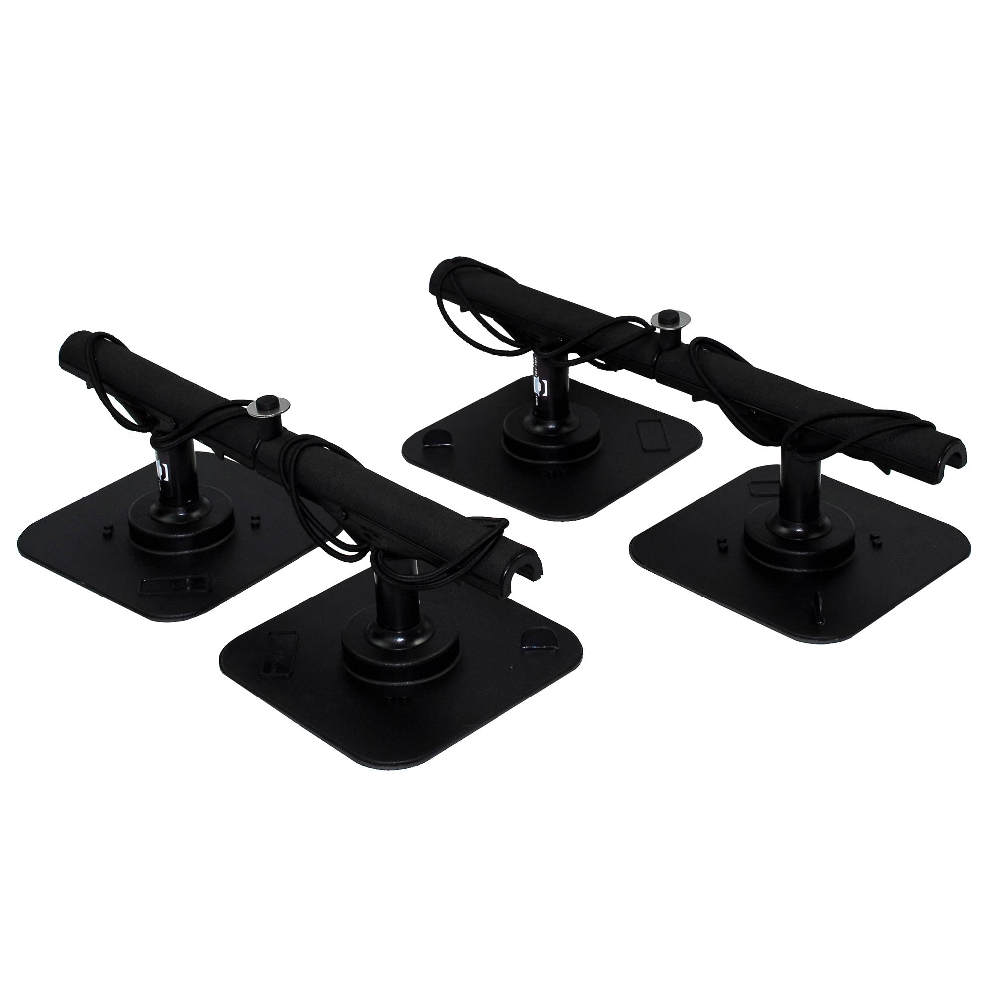 Vac Rac Pro Combi Magnetic Base T Bar Design Rod Rack Holds Up To 8 Rods, Black