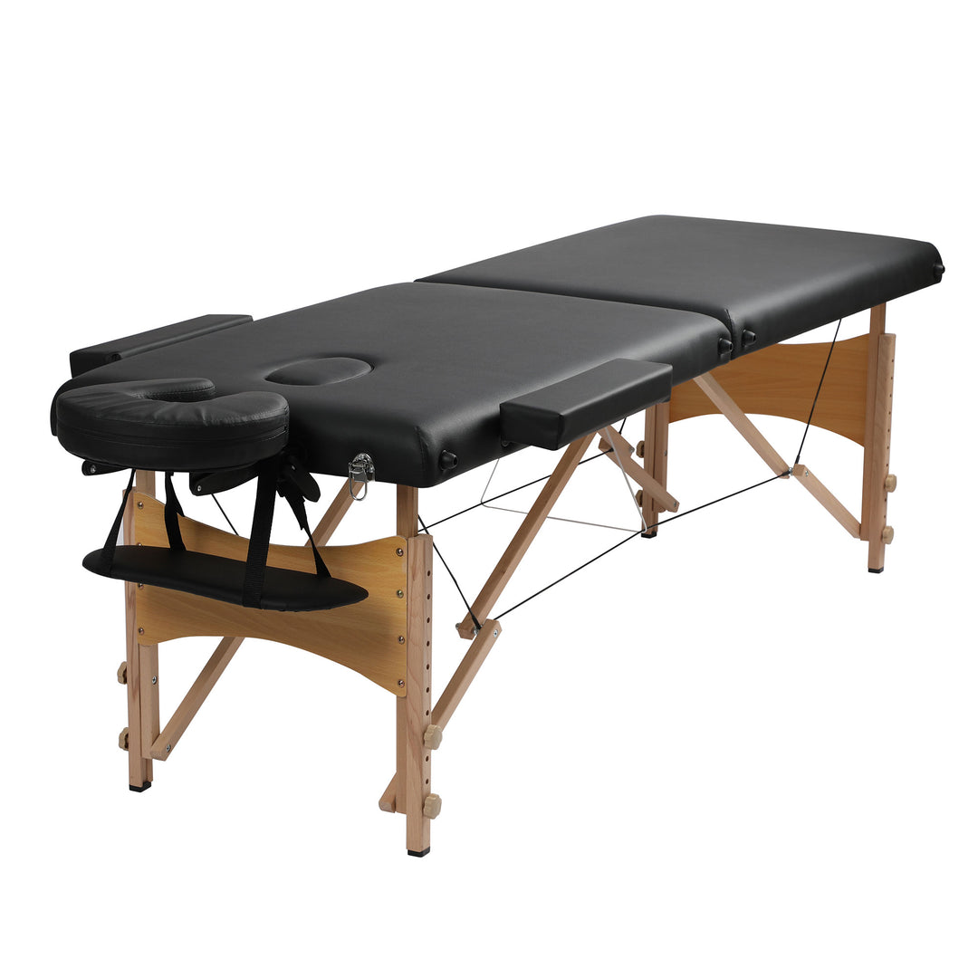 HolaHatha Portable Adjustable Professional Massage Table w/Case (Open Box) - VMInnovations