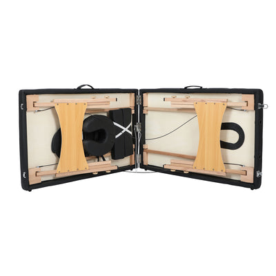 HolaHatha Portable Adjustable Professional Massage Table w/Case (Open Box) - VMInnovations