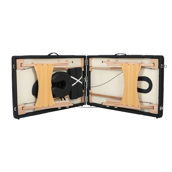 HolaHatha Portable Adjustable Professional Massage Table w/Case (Open Box) - VMInnovations