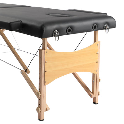 HolaHatha Portable Adjustable Professional Massage Table with Carrying Case