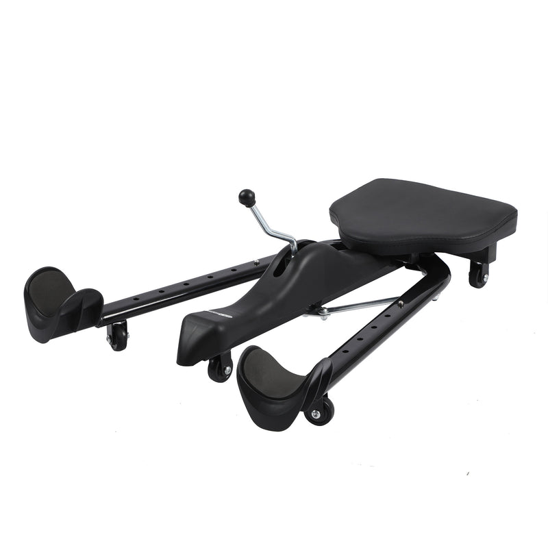 HolaHatha Leg Stretcher Split Machine for Flexibility Training, Steel, Black