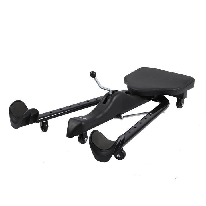 HolaHatha Leg Stretcher Machine for Flexibility Training, Steel, Black (Used)