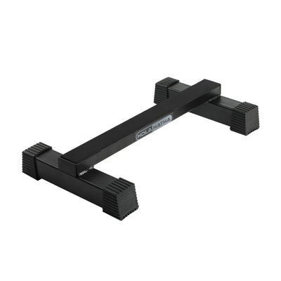HolaHatha Calf Raise Non Slip Steel Fitness Stretcher, Black (Open Box) - VMInnovations