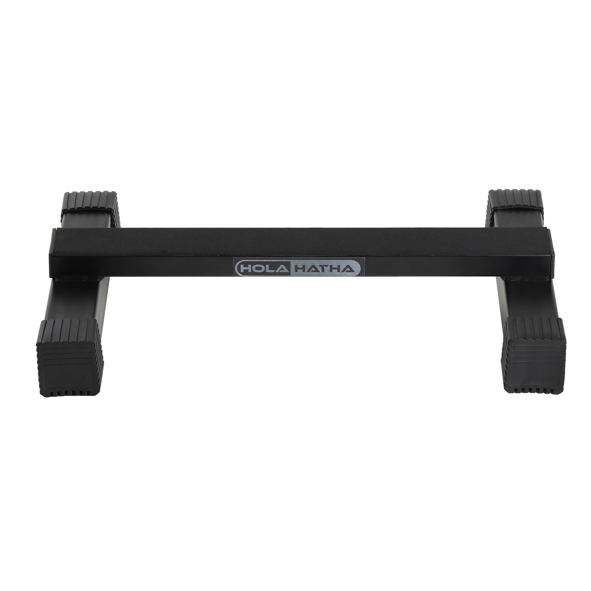 HolaHatha Calf Raise Non Slip Steel Fitness Stretcher, Black (Open Box) - VMInnovations