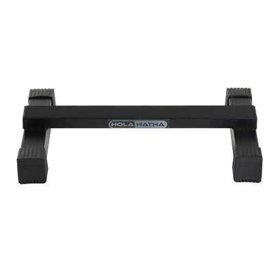 HolaHatha Calf Raise Non Slip Steel Fitness Stretcher, Black (Open Box) - VMInnovations