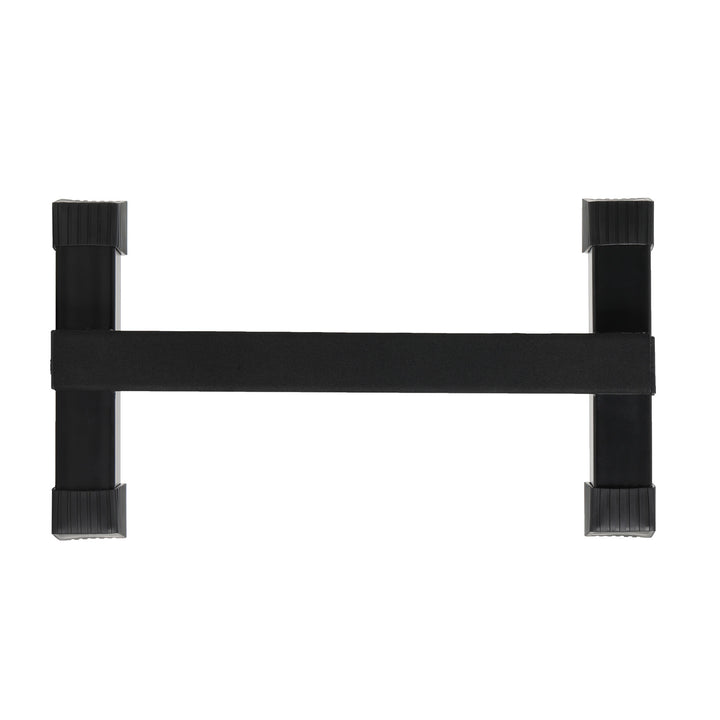 HolaHatha Calf Raise Bar Leg Exercise Non Slip Steel Fitness Stretcher, Black