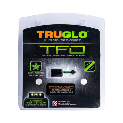 TruGlo TFO Tritium Fiber Optic Gun Sight Set, Fits Glock 17/17L Models (3 Pack)