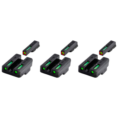 TruGlo TFK Pro Fiber Optic Tritium Handgun Pistol Sight Accessories (3 Pack) - VMInnovations