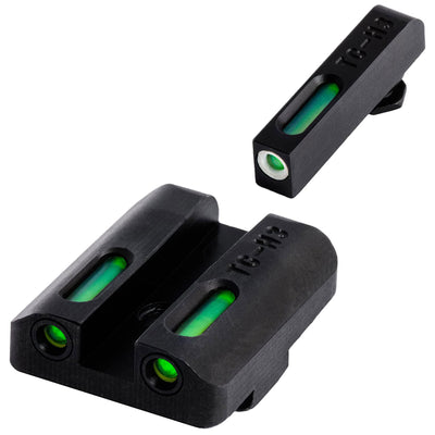 TruGlo TFK Fiber Optic Tritium Handgun Sight, Fits Glock 17/17L Models (3 Pack)