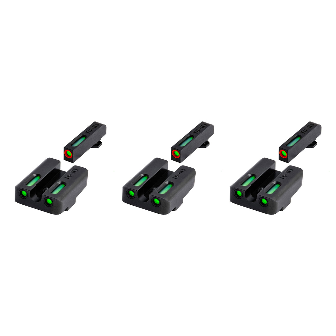 TruGlo TG13GL2PC TFK Pro Fiber Optic Tritium Handgun Sight, Fits Glock (3 Pack)