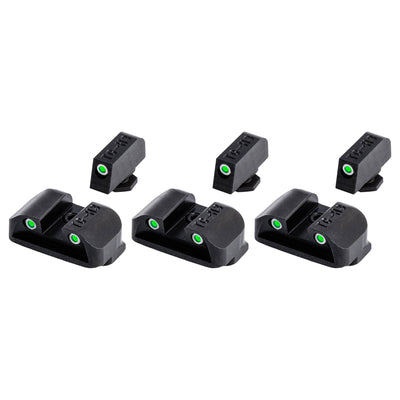 TruGlo Tritium Pro Brite Site Handgun Sight for Glock 20, 21, 29, 30 (3 Pack)