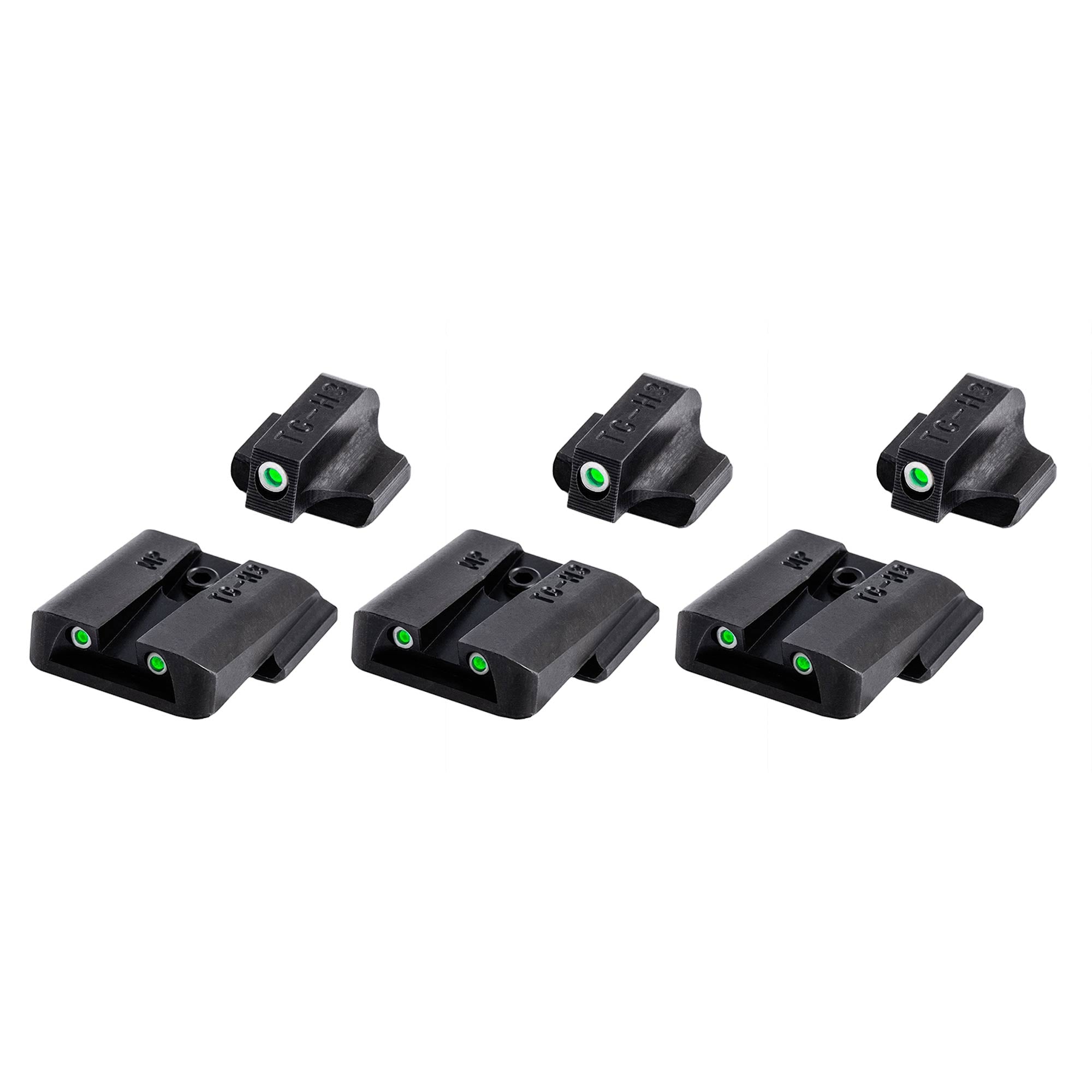 TruGlo Tritium Tactical Gun Sight for Smith & Wesson M&P Series Pistols (3 Pack)