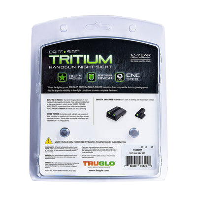 TruGlo Tritium Tactical Gun Sight for Smith & Wesson M&P Series Pistols (3 Pack)