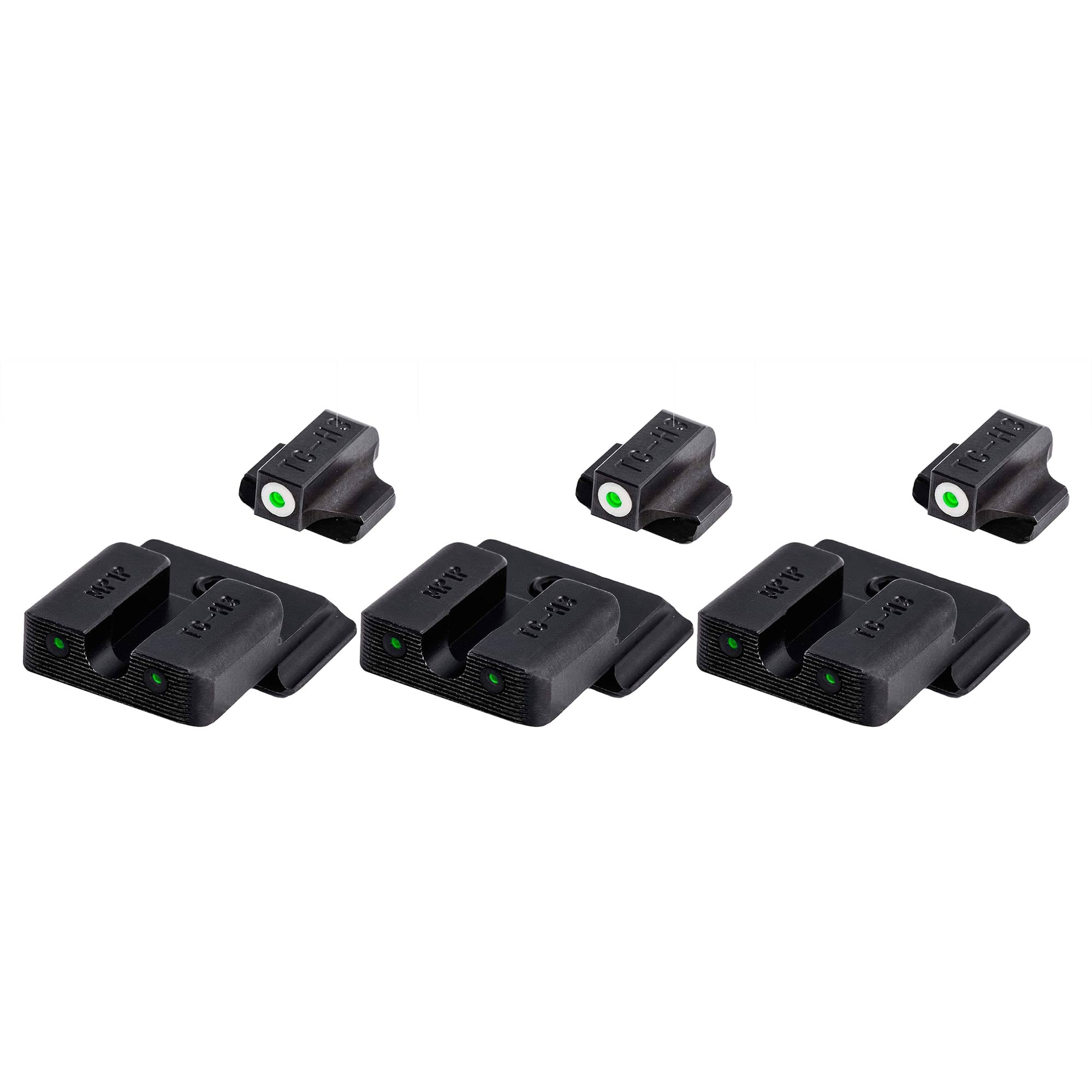 TruGlo Tritium Pro Glow in the Dark Sight for S&W M&P SD9 Pistol Series (3 Pack)