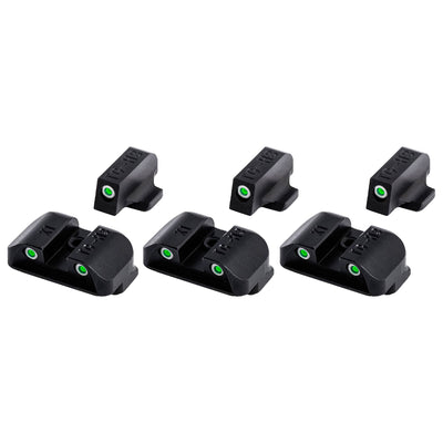 TruGlo Glow in the Dark Pistol Sight for Springfield XD, XDM, & XDS (3 Pack)