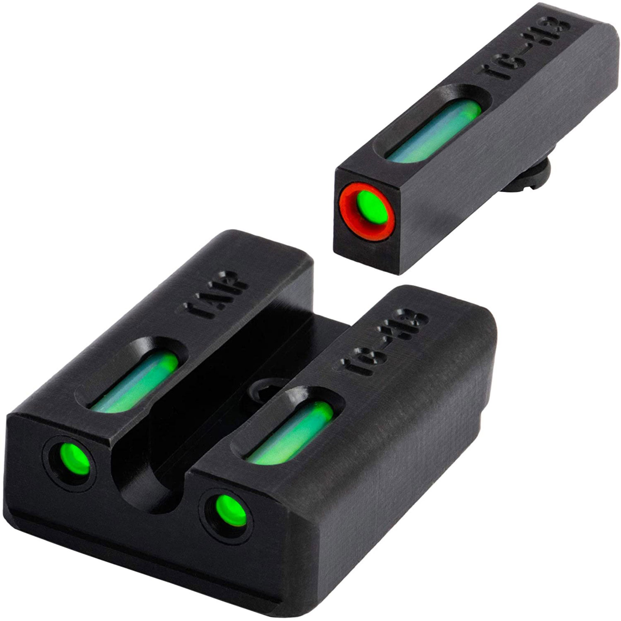 TruGlo Pro TFK Fiber Optic Tritium Glock Pistol Sight Accessory, Taurus (3 Pack)