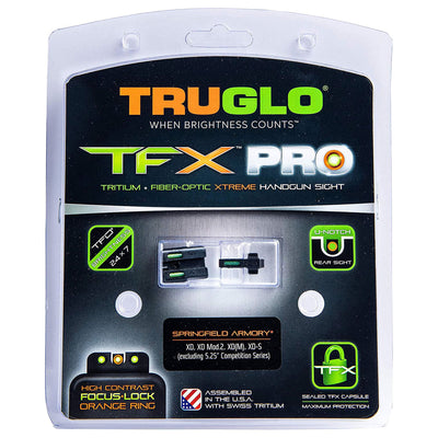 TruGlo TFK Pro Fiber Optic Tritium Sight Accessories for SF XD Models (3 Pack)