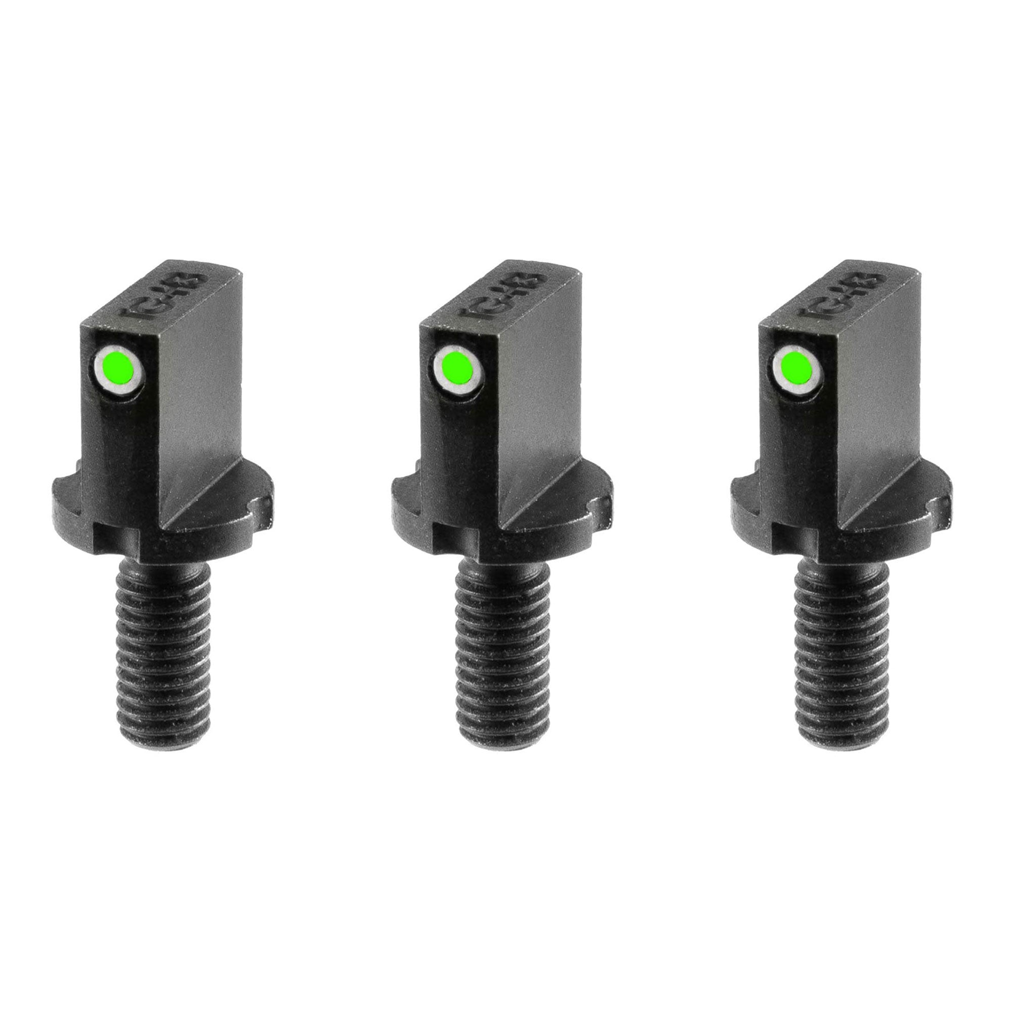 TruGlo Tritium Glow in the Dark Front Sight Post with Adjustment Tool (3 Pack)