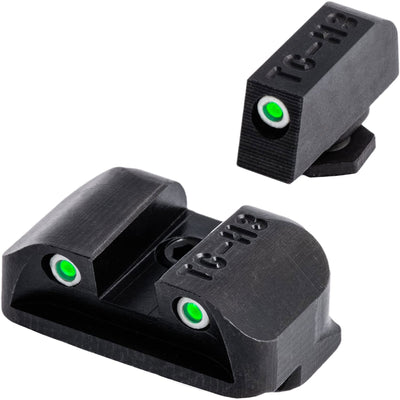 TruGlo Tritium Pro Brite Site Set Glock Handgun Sight, Glock 17 & More (3 Pack) - VMInnovations
