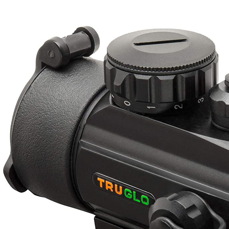 TruGlo Red-Dot Traditional Standard Mount Crossbow 30mm Tri Dot Sight, Black