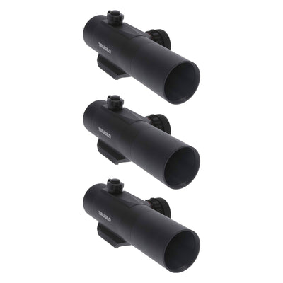 TruGlo Red Dot Gobble Stopper Dual Color Crossbow Hunting Sight, Black (3 Pack)