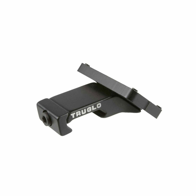 TruGlo Ambidextrous Offset Universal Red Dot Firearm Sight Mount, Black (3 Pack)
