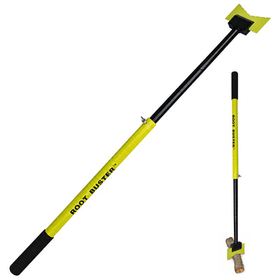 Brush Grubber 18 Inch Heavy Duty Root Buster with Manual Operation Mode, Green