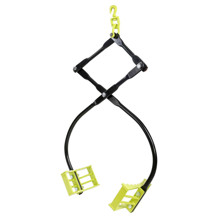 Boulder Tuff Rock Tongs with Teeth, Heavy Duty Loops, and Easy Chain Hook Up