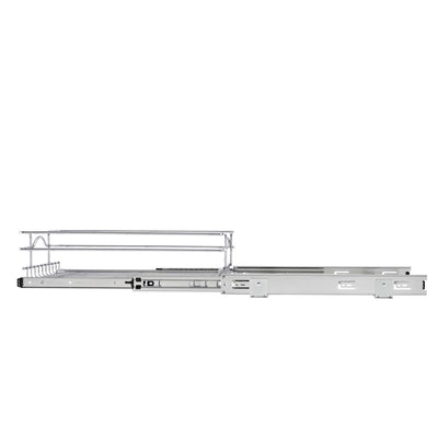 Rev-A-Shelf Kitchen Cabinet Pull Out Shelf Organizer, 5WB1-1218CR-1 (2 Pack) - VMInnovations