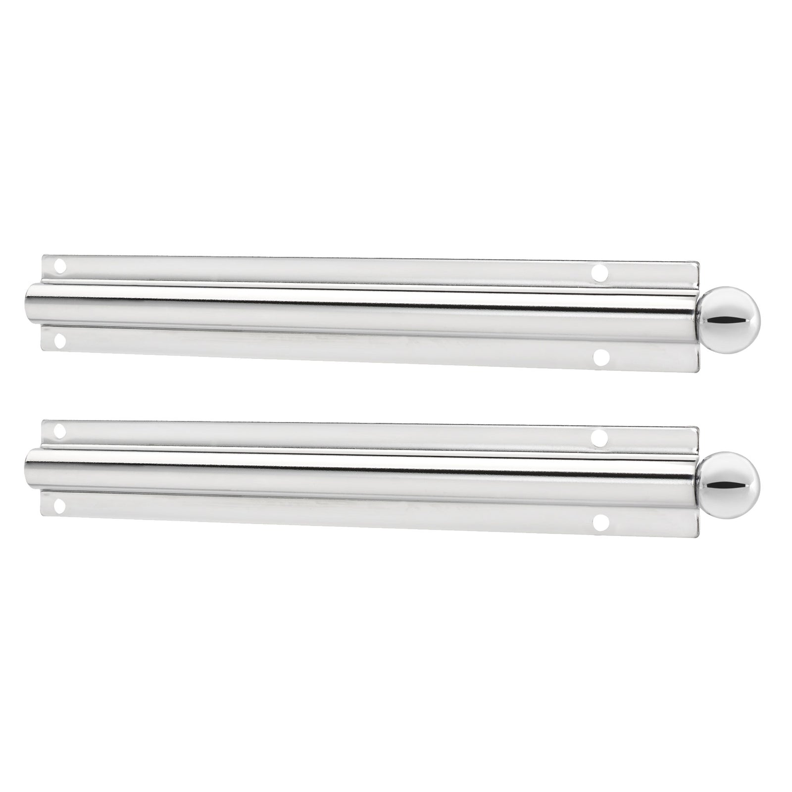 Rev-A-Shelf 6 Inch Metal Closet Valet Clothes Rod, Chrome, CVL-12-CR (2 Pack) - VMInnovations
