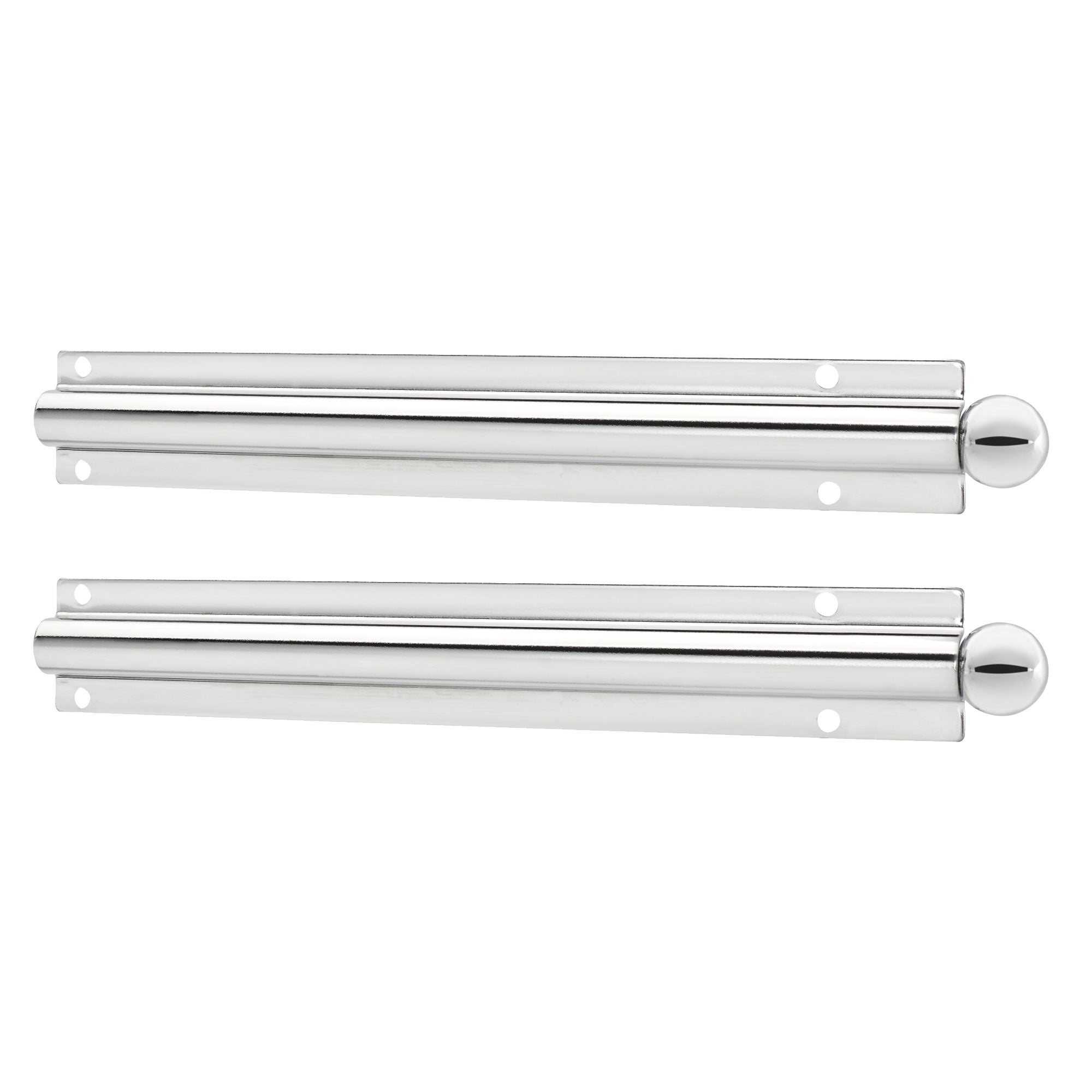 Rev-A-Shelf 6 Inch Metal Closet Valet Clothes Rod, Chrome, CVL-12-CR (2 Pack) - VMInnovations