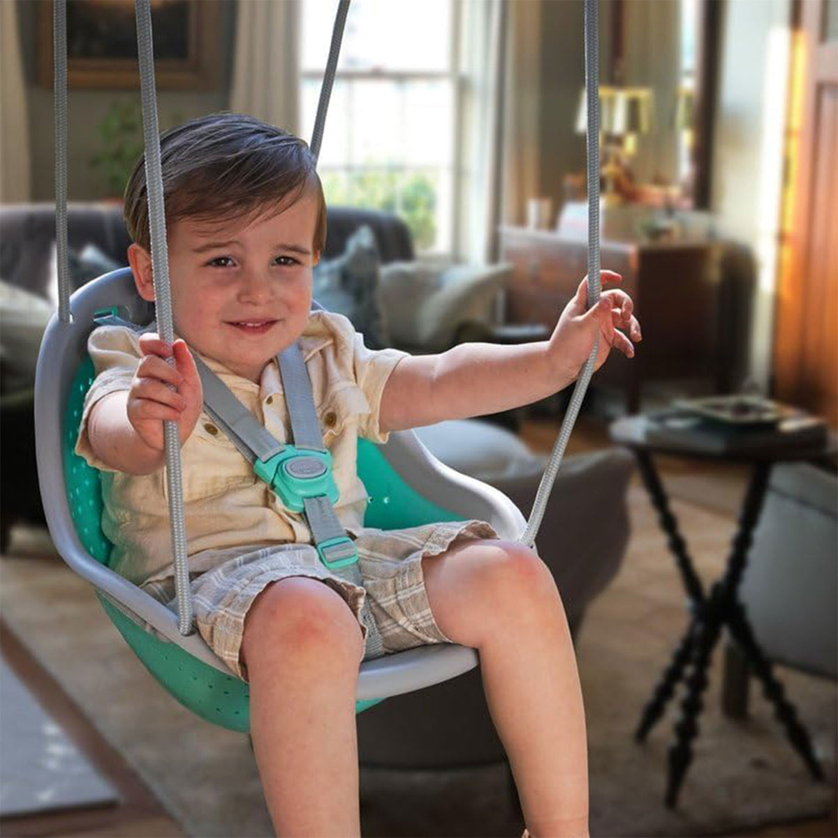 Sweeng Child Swing with Ease Z Adjust Harness Straps&Easy Hang Hooks (Open Box) - VMInnovations