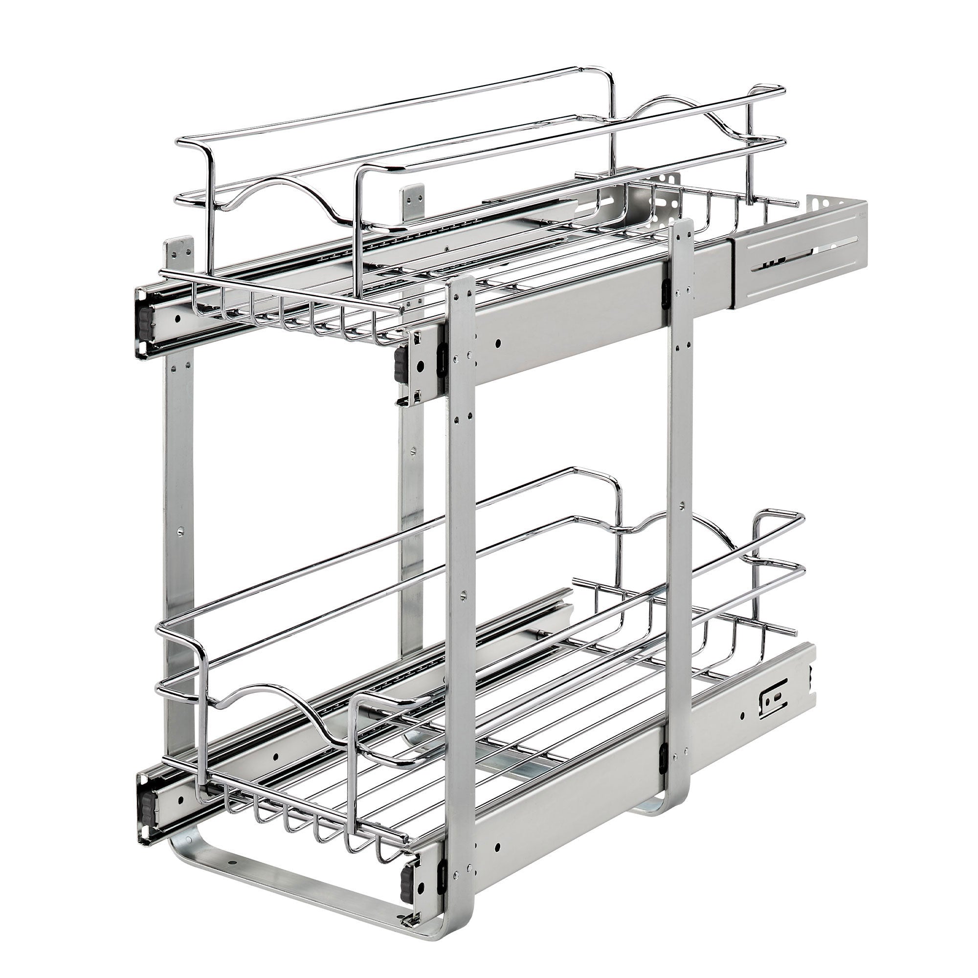 Rev-A-Shelf Kitchen Cabinet Shelf Organizer, 9 by 18 In, 5WB2-0918CR-1 (2 Pack)