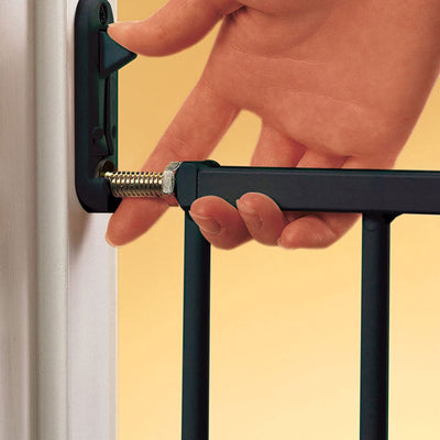 KidCo Safeway Top of Stairs Quick Release Baby Gate, 42.5 x 30.5", Black, 2 Pack - VMInnovations